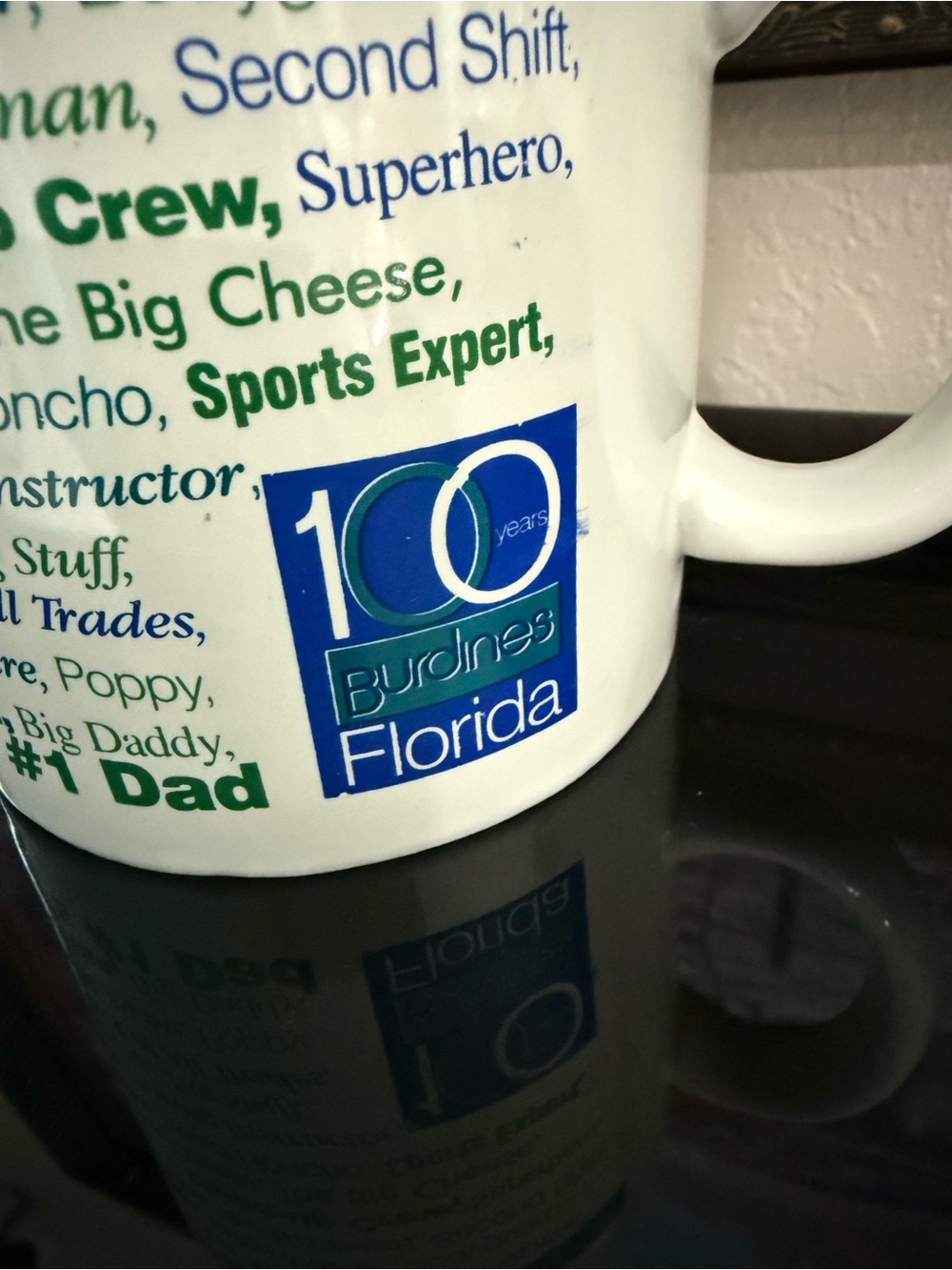 Burdines “The Florida Store” celebrates "Dad" Ceramic large 100 years Mug - Picture 2 of 8
